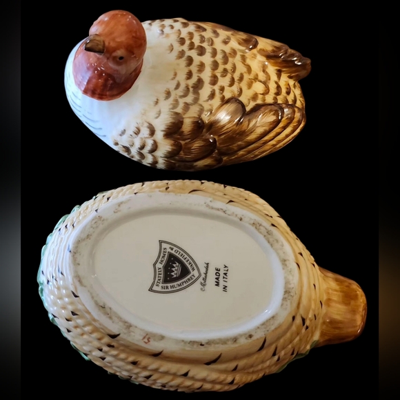 Mottahedeh Stately Homes Sir Humphrey Wakefield Burghley House Nesting Rooster - Picture 10 of 11